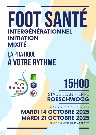 affiche football santé ROESCHWOOG affiche football santé ROESCHWOOG
