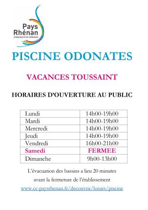 affiche horaire vacances TOUSSAINT _page-0001 affiche horaire vacances TOUSSAINT _page-0001